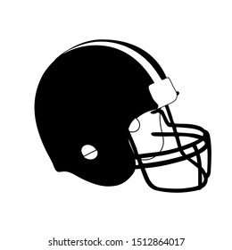 Black Football Helmet Images Stock Photos Vectors Shutterstock
