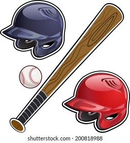 Baseball helmets