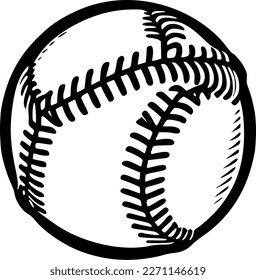 Baseball - High Quality Vector Logo - Vector illustration ideal for T-shirt graphic