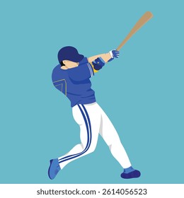 Baseball Hitter Ready Stance Sports Uniform Boy 