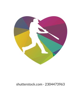 Baseball hitting a ball concept swinging a bat very fast vector illustration