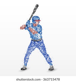 baseball, hockey stick, abstraction