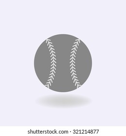 Baseball icon ball
