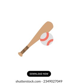 baseball icon - baseball bat icon