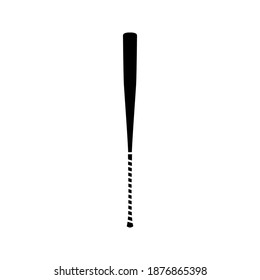 baseball icon. baseball bat icon. vector illustration.