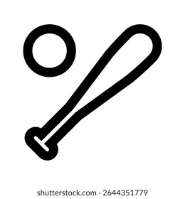 baseball icon. baseball bat icon. vector illustration.