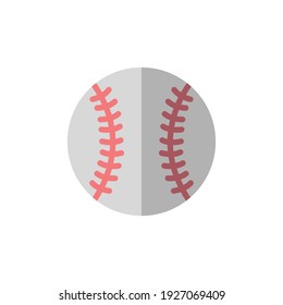 baseball icon of color style design vector template