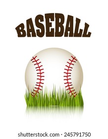 baseball icon design, vector illustration eps10 graphic