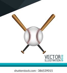 baseball icon design, vector illustration eps10 graphic 