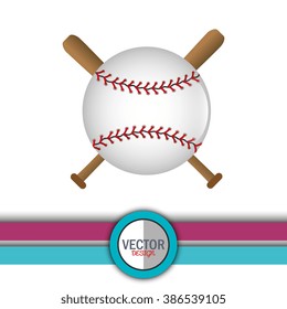 baseball icon design, vector illustration eps10 graphic 