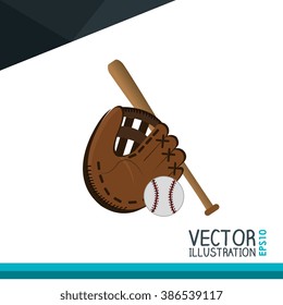 baseball icon design, vector illustration eps10 graphic 