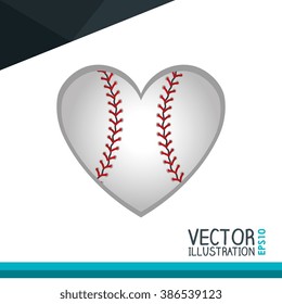 baseball icon design, vector illustration eps10 graphic 