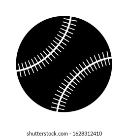 baseball icon design vector template on a white background