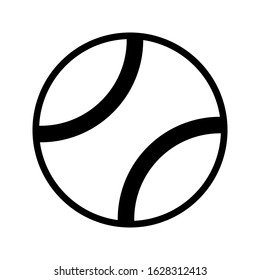baseball icon design vector template on a white background