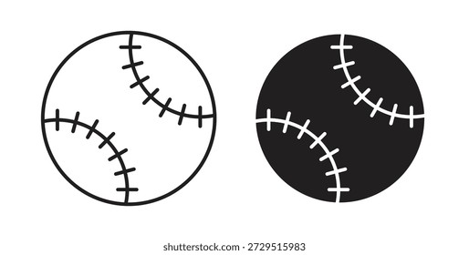 Icono de béisbol. cartel plano lleno para el concepto móvil y el Diseño web