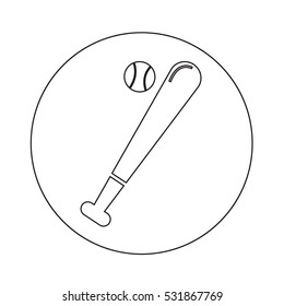 Baseball Icon illustration design