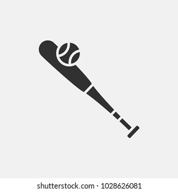 Baseball icon illustration isolated vector sign symbol