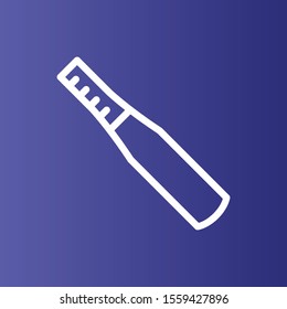 Baseball icon isolated on background
