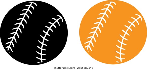 baseball icon isolated on white background