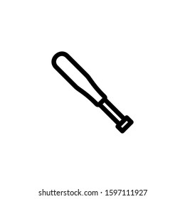 baseball icon isolated sign symbol vector illustration - high quality black style vector icons