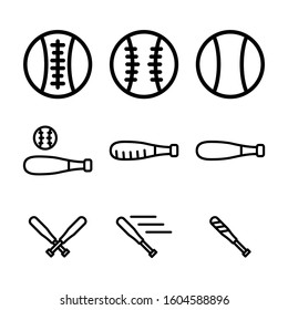 baseball icon isolated sign symbol vector illustration - Collection of high quality black style vector icons
