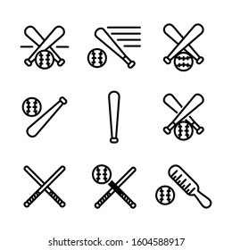 baseball icon isolated sign symbol vector illustration - Collection of high quality black style vector icons
