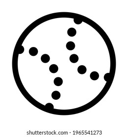 Baseball icon isolated vector illustration. High quality black style vector icon