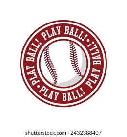 Baseball icon. Baseball logo concept