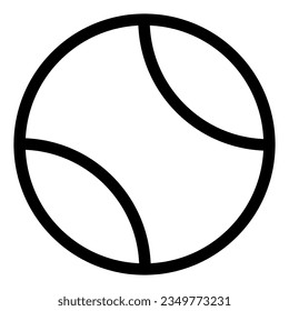 baseball icon on transparent background