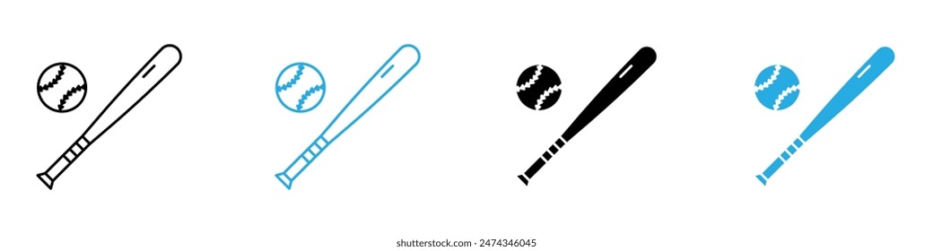 Baseball Icon Perfect for Sports and Outdoor Activities Illustrations