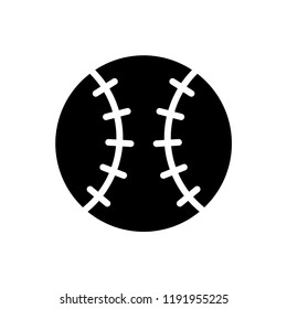 Baseball icon vector 