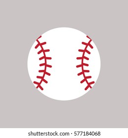 Baseball Icon Vector - Shutterstock ID 577184068