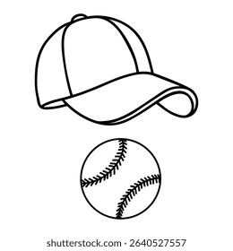 Baseball icon vector. Baseball bat illustration sign. Sport symbol. Softball logo.