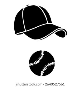 Baseball icon vector. Baseball bat illustration sign. Sport symbol. Softball logo.