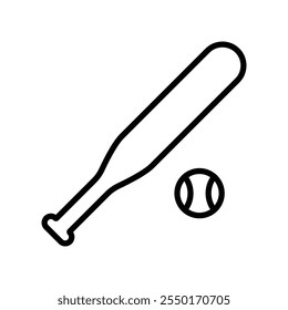 baseball icon vector design template simple and clean