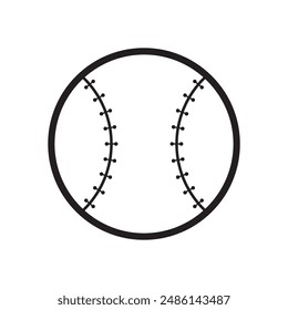 baseball icon vector illustration logo deisign