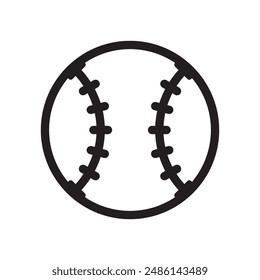 baseball icon vector illustration logo deisign