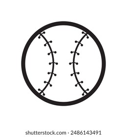 baseball icon vector illustration logo deisign