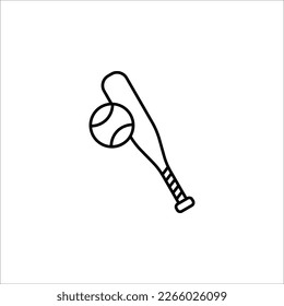 Baseball icon. vector illustration on white background