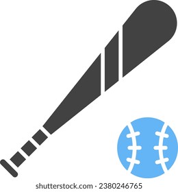 Baseball icon vector image. Suitable for mobile application web application and print media.