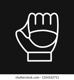 Baseball icon vector. Premium symbol icons. Vector illustration.