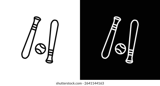 Baseball icon vector simple element illustration editable