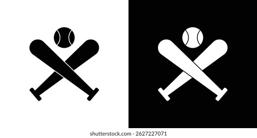 Baseball icon vector, solid illustration, pictogram