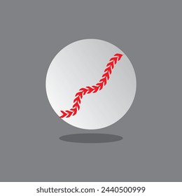 baseball icon vector, sport template, eps10