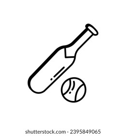 Baseball icon vector stock illustration