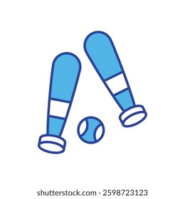 Baseball icon vector stock illustration