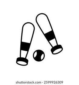 Baseball icon vector stock illustration