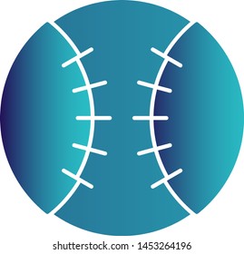 Baseball icon for your project
