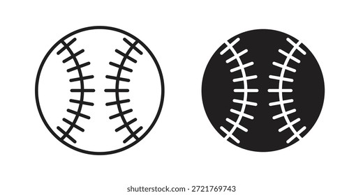 Icono de béisbol para su diseño de Sitio web, logotipo, App, interfaz de usuario. EPS10