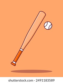 Baseball illustration. Baseball icon. Vector baseball.